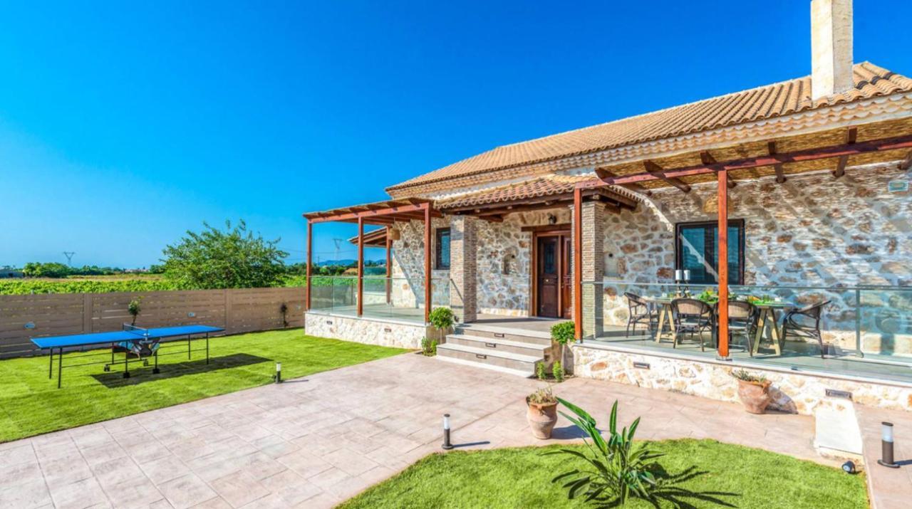 Zante Poolside Paradise - La Vite Stone Villa Kalipádhon Buitenkant foto