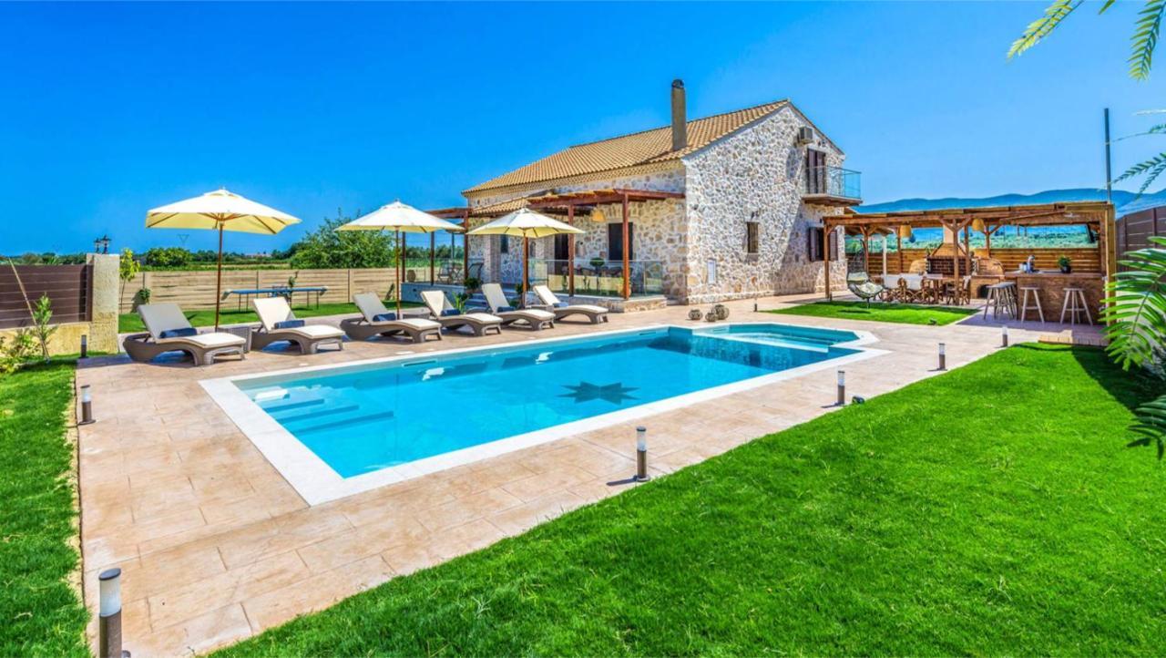 Zante Poolside Paradise - La Vite Stone Villa Kalipádhon Buitenkant foto